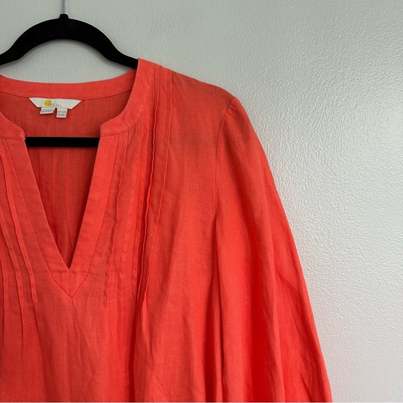 Boden Tiered Linen Mini Dress size 8 - Picture 5 of 9